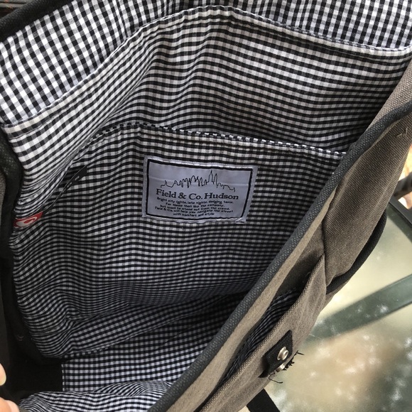 Canvas computer backpack - Picture 4 of 4